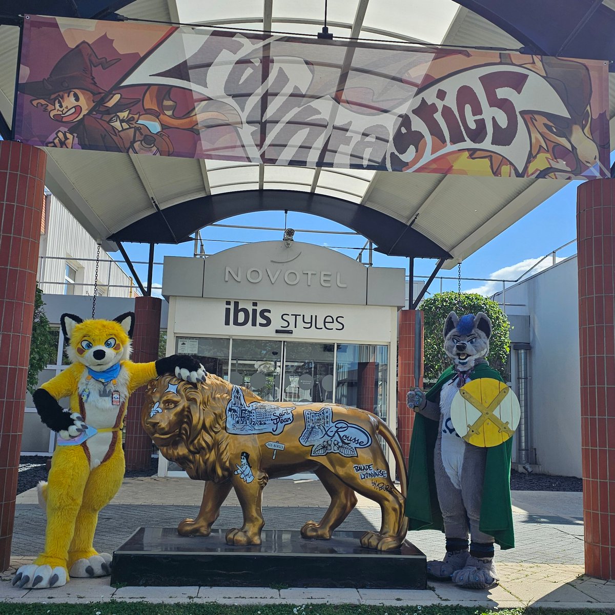 Since 2019 I've been actively participating in this convention, which motivates me even more to get involved, and I'm happy to see the results and the new motivation it brings. 

Thanks again for everything ❤️
Fauntastic is fantastic! 💥

📷 Noora
With my boyfriend <a href="/Erixalu/">- Eden/Erixalu -</a> =)