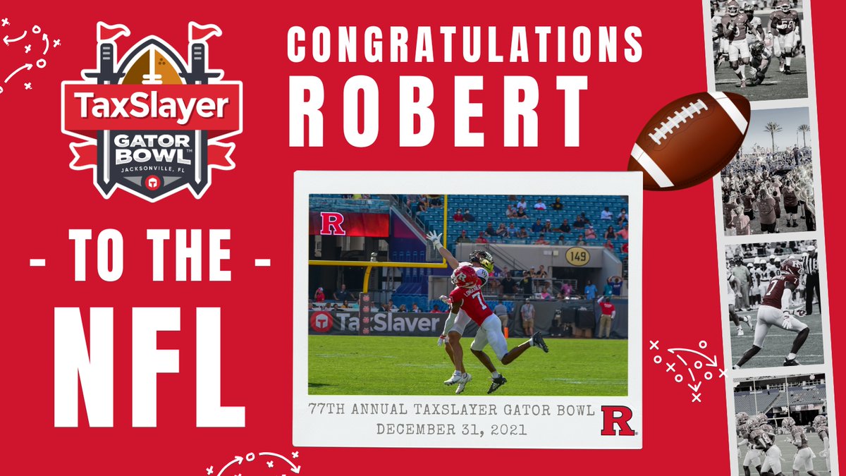 TaxSlayer Gator Bowl (@taxslayerbowl) on Twitter photo Pick # 212 of the 2025 #NFLDraft drafts another TaxSlayer Gator Bowl alum from <a href="/RFootball/">Rutgers Football 🪓</a>🏈
Congrats <a href="/RobLongerbeam7/">Robert Longerbeam🎰</a>! Best of luck on your new adventure with the <a href="/Ravens/">Baltimore Ravens</a>, #SlayIt!
#TSGBtoNFL Pick # 212 of the 2025 #NFLDraft drafts another TaxSlayer Gator Bowl alum from <a href="/RFootball/">Rutgers Football 🪓</a>🏈
Congrats <a href="/RobLongerbeam7/">Robert Longerbeam🎰</a>! Best of luck on your new adventure with the <a href="/Ravens/">Baltimore Ravens</a>, #SlayIt!
#TSGBtoNFL