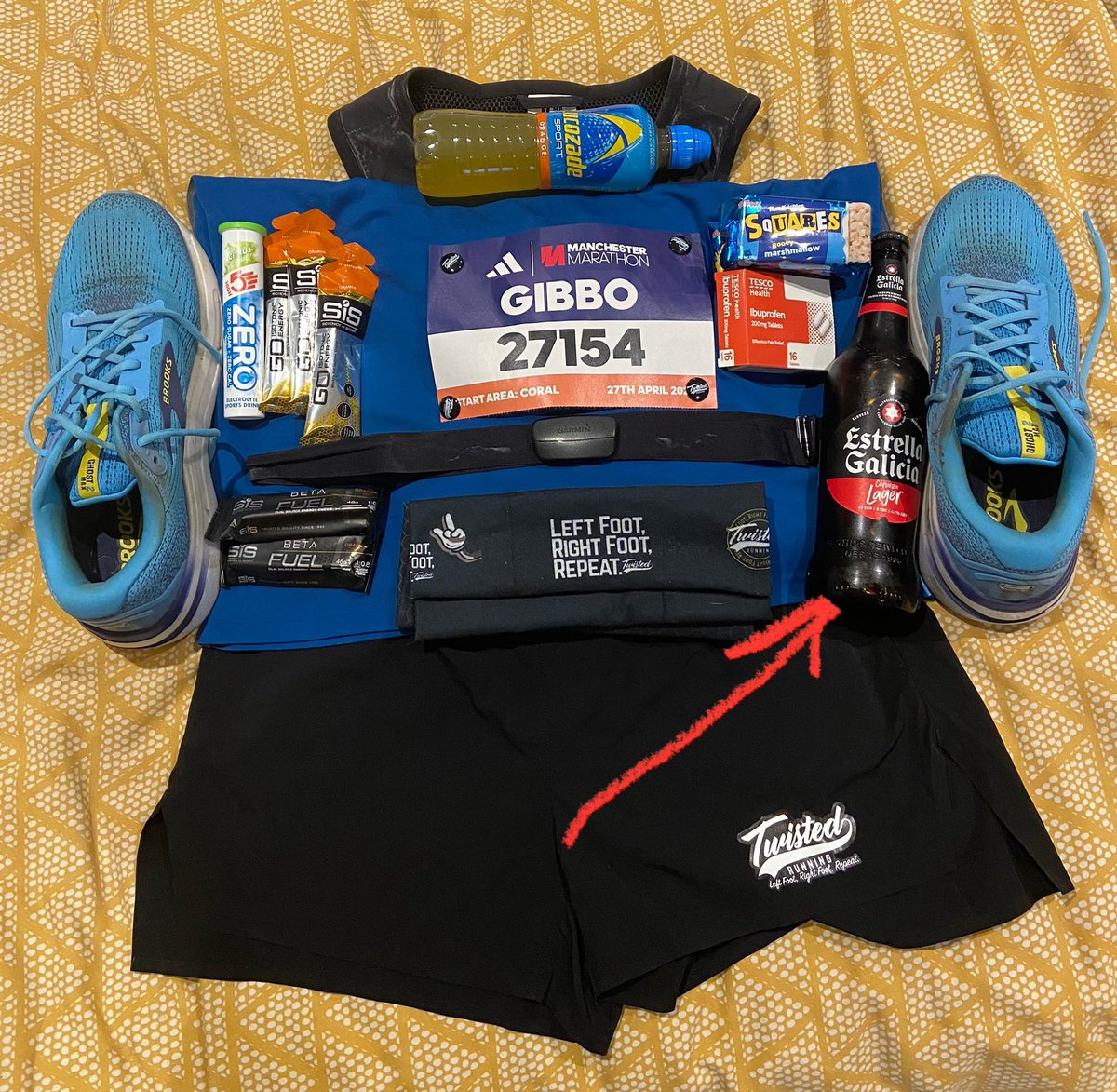 RACE READY LETS GOOOOOO 😘 <a href="/Marathon_Mcr/">Manchester Marathon</a>