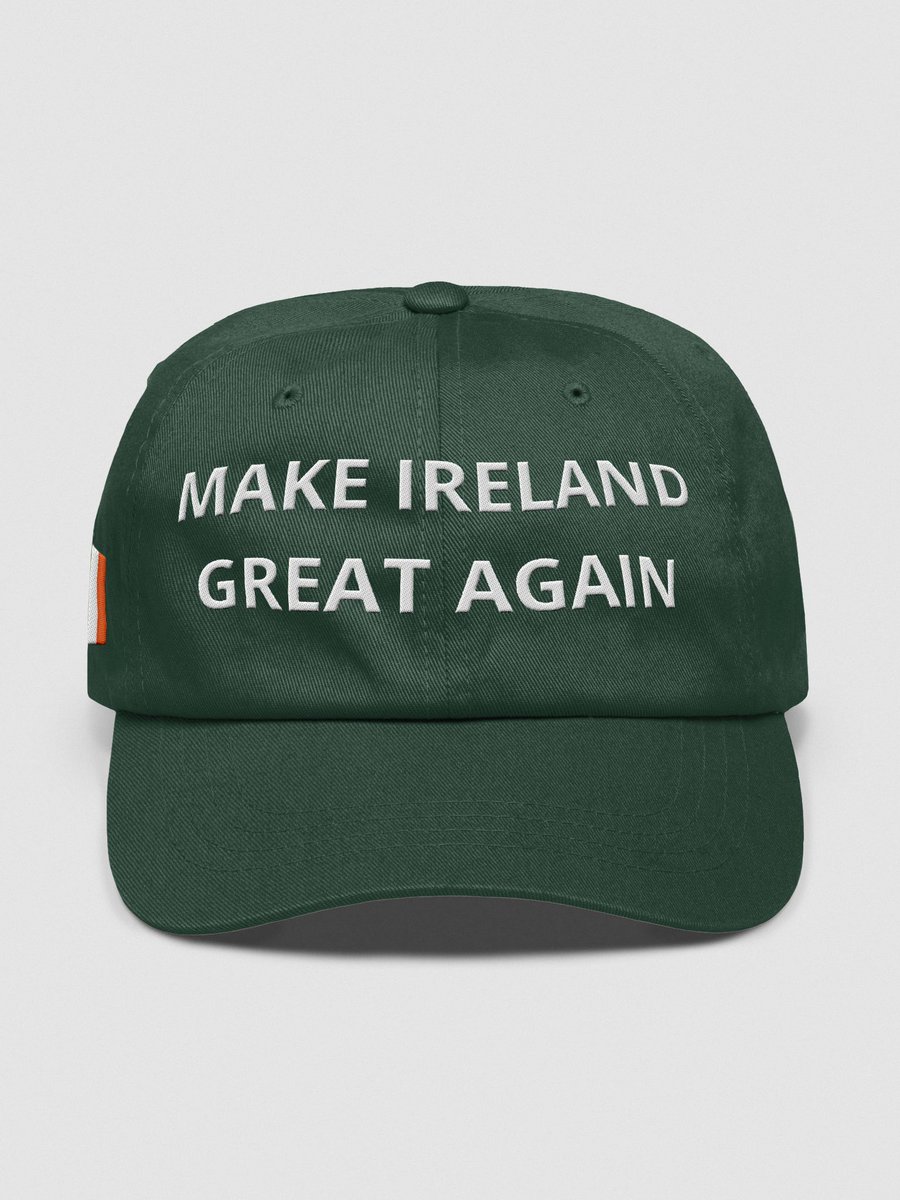 greatagainstore's tweet image. Isn’t it time to Make Ireland Great Again? 🇮🇪🧢
Free shipping now on all orders — no excuses!

One cap. One mission. One Great Ireland.

thegreatagain.store/products/make-…

#MakeIrelandGreatAgain