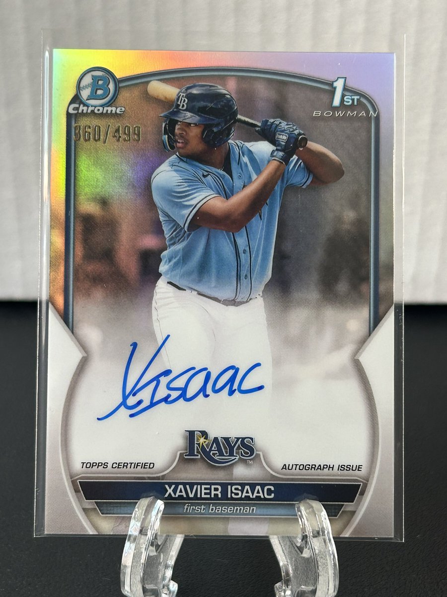 Gameflow_Sports's tweet photo. @LAcarddude Isaac /499 $160 Shipped OBO / Perry /10 $110 Shipped OBO https://t.co/rPt517W1O1