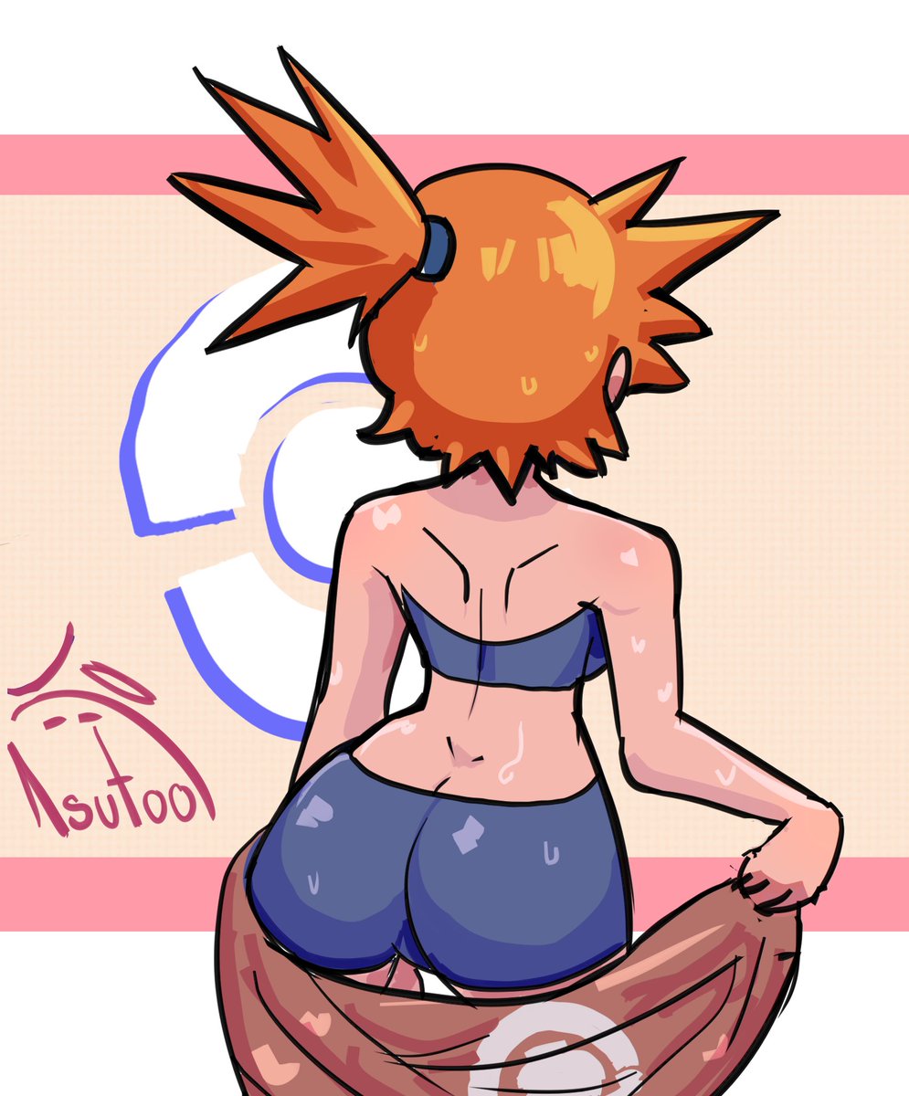 This Saturday's Tomboy is Misty from Pokemon! 👀🐟🤽‍♀️

#fanart