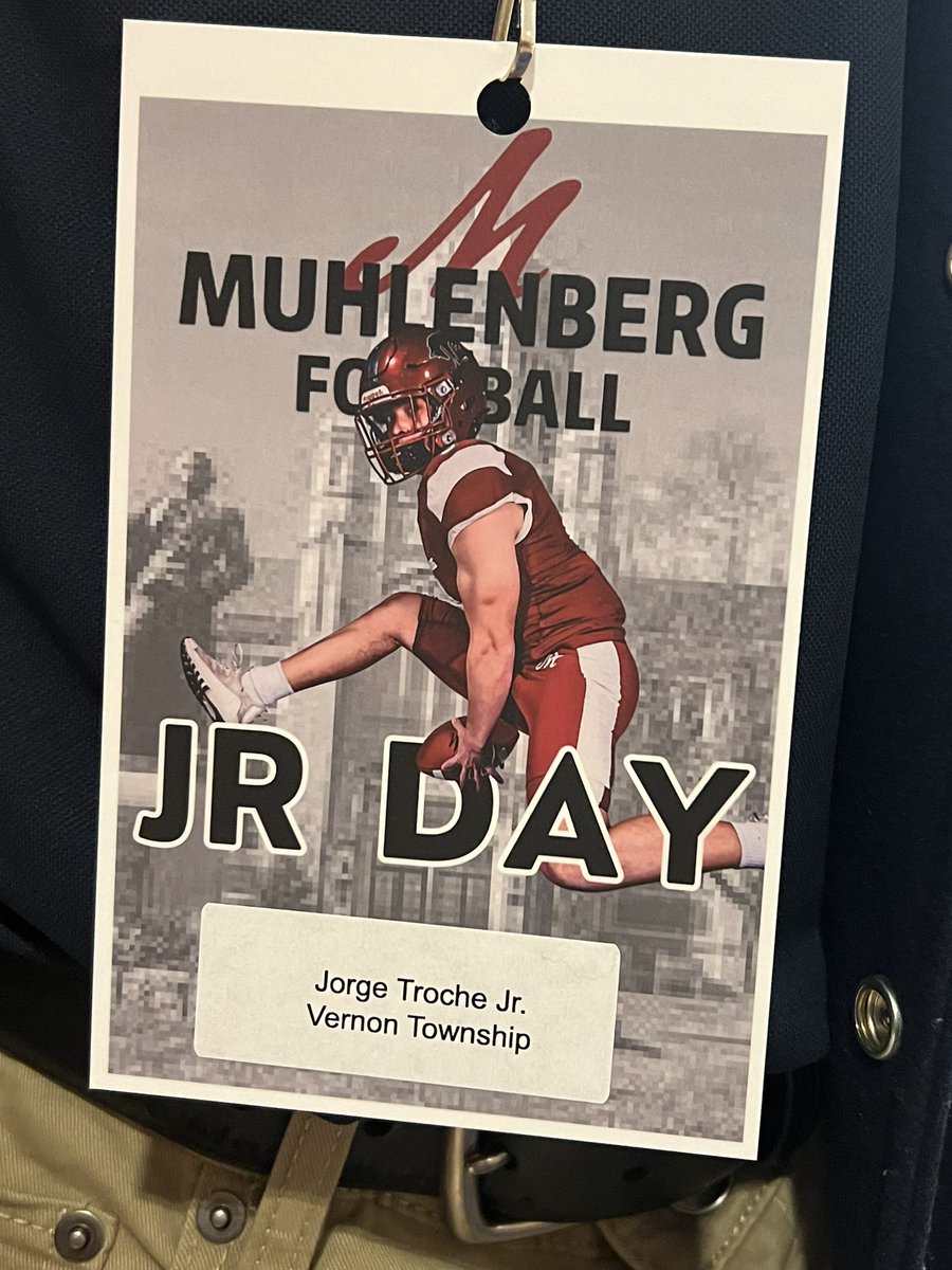 Junior Troche (@junior34troche) on Twitter photo Thank you Coach Milne and Coach Stallings <a href="/22CoachMoe/">Moe Stallings</a> for a great Junior Day visit. Enjoyed learning about the <a href="/DigInMules/">Muhlenberg Football</a> program and <a href="/Muhlenberg/">Muhlenberg College</a> school. See you in May!
<a href="/VernonVikingsFB/">Vernon Football</a> Thank you Coach Milne and Coach Stallings <a href="/22CoachMoe/">Moe Stallings</a> for a great Junior Day visit. Enjoyed learning about the <a href="/DigInMules/">Muhlenberg Football</a> program and <a href="/Muhlenberg/">Muhlenberg College</a> school. See you in May!
<a href="/VernonVikingsFB/">Vernon Football</a>