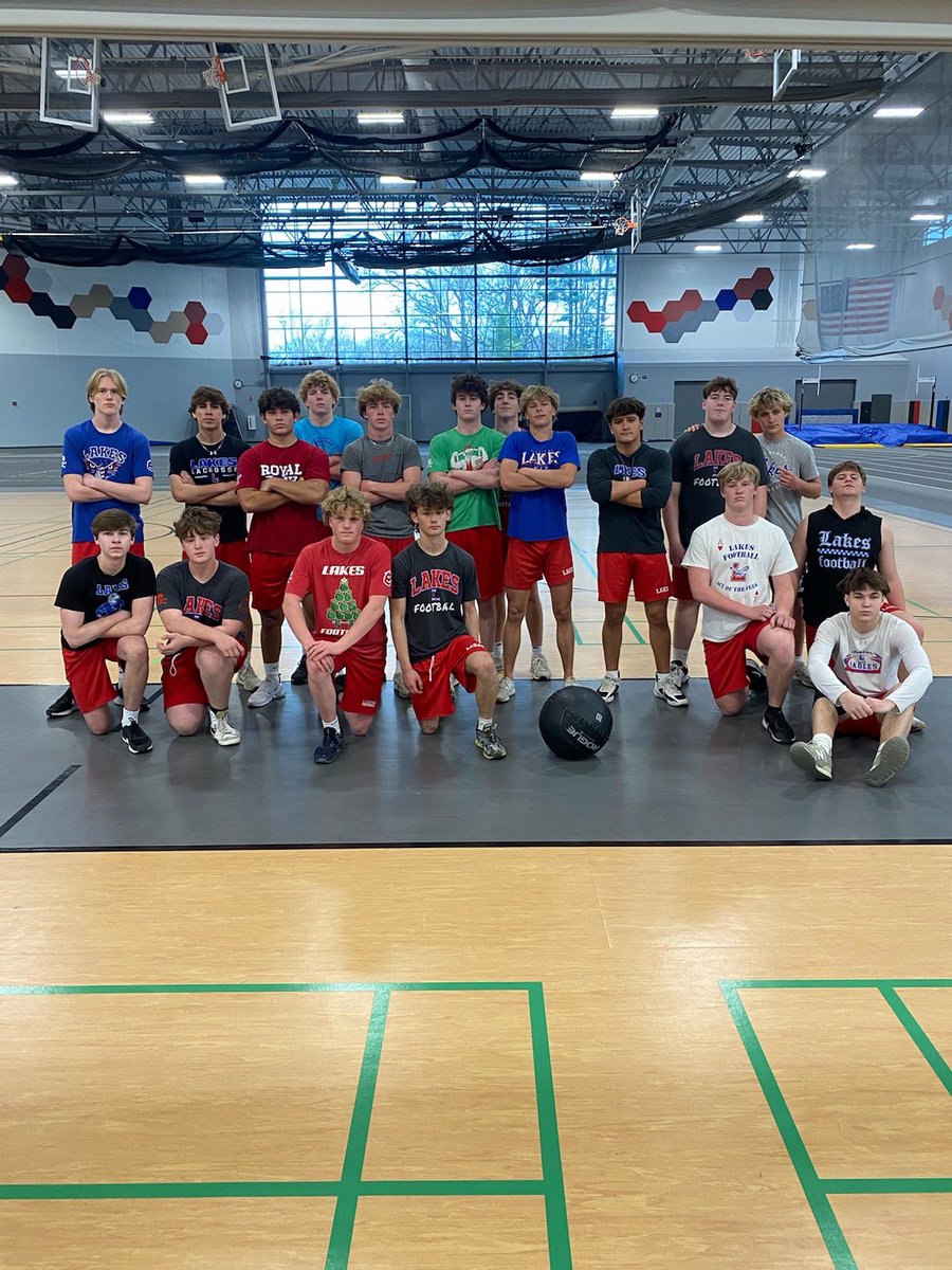 Competition Friday winners:  Medball Handball