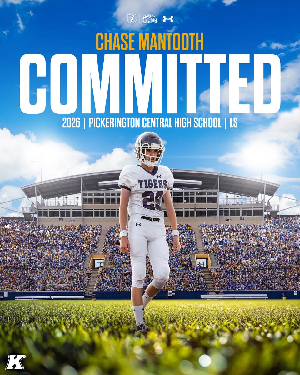 Chase Mantooth (@mantoothchase) on Twitter photo COMMITTED⚡️
I would like to thank my family for always supporting me. Especially my parents for always being there for me. I would also like to thank Coach Lomonico. GO GOLDEN FLASHES <a href="/coachmacarney/">Mark A. Carney - Coach MAC</a> <a href="/CoachKMorgs/">Coach Morgan</a> <a href="/Frank_herzog55/">Frank Herzog</a> <a href="/TreyKingDPP/">Trey King</a> <a href="/KentStFootball/">Kent State Football</a> COMMITTED⚡️
I would like to thank my family for always supporting me. Especially my parents for always being there for me. I would also like to thank Coach Lomonico. GO GOLDEN FLASHES <a href="/coachmacarney/">Mark A. Carney - Coach MAC</a> <a href="/CoachKMorgs/">Coach Morgan</a> <a href="/Frank_herzog55/">Frank Herzog</a> <a href="/TreyKingDPP/">Trey King</a> <a href="/KentStFootball/">Kent State Football</a>