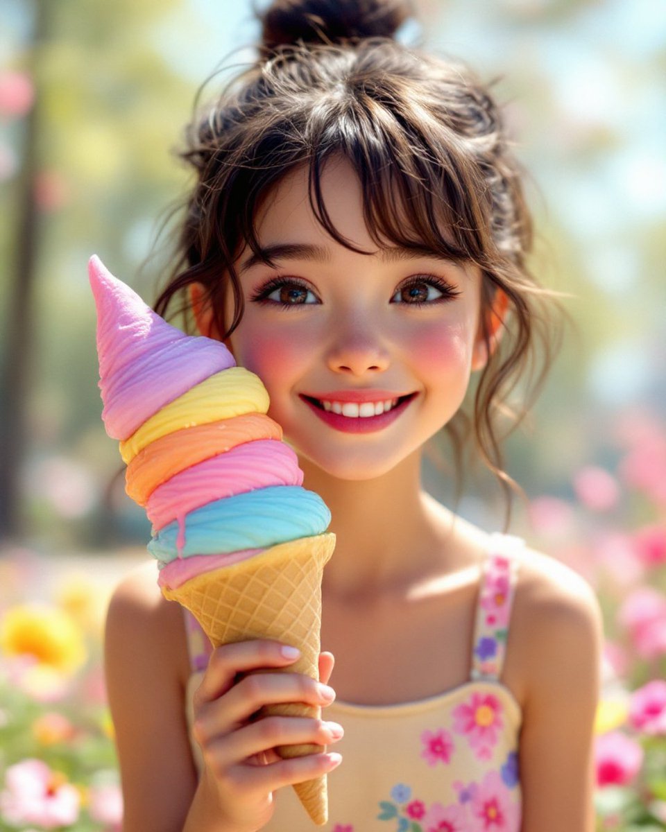 MagicShot_ai's tweet image. Serving up sweet vibes with a giant scoop of happiness 🍦✨ Created with a little magic from MagicShot.ai! 

#IceCreamDream #MagicShotAI
