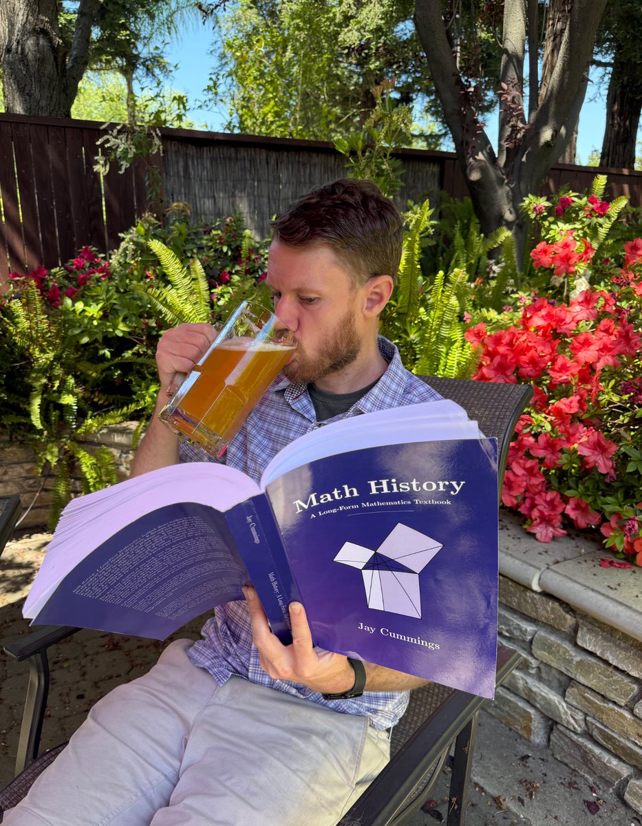 Math History and Beer. 10/10 would recommend