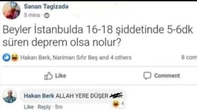 Oha aq 
#Sallandık #Depremİstanbul