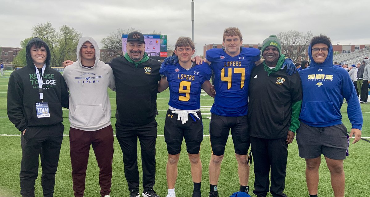 Had a great experience at the <a href="/UNK_Football/">UNK Football</a> spring game supporting <a href="/kearneycatholic/">KCHS</a> alumni <a href="/Carsonmurph3/">Carson Murphy</a> &amp; <a href="/koren_conrad13/">Koren Conrad</a> #KCStars212