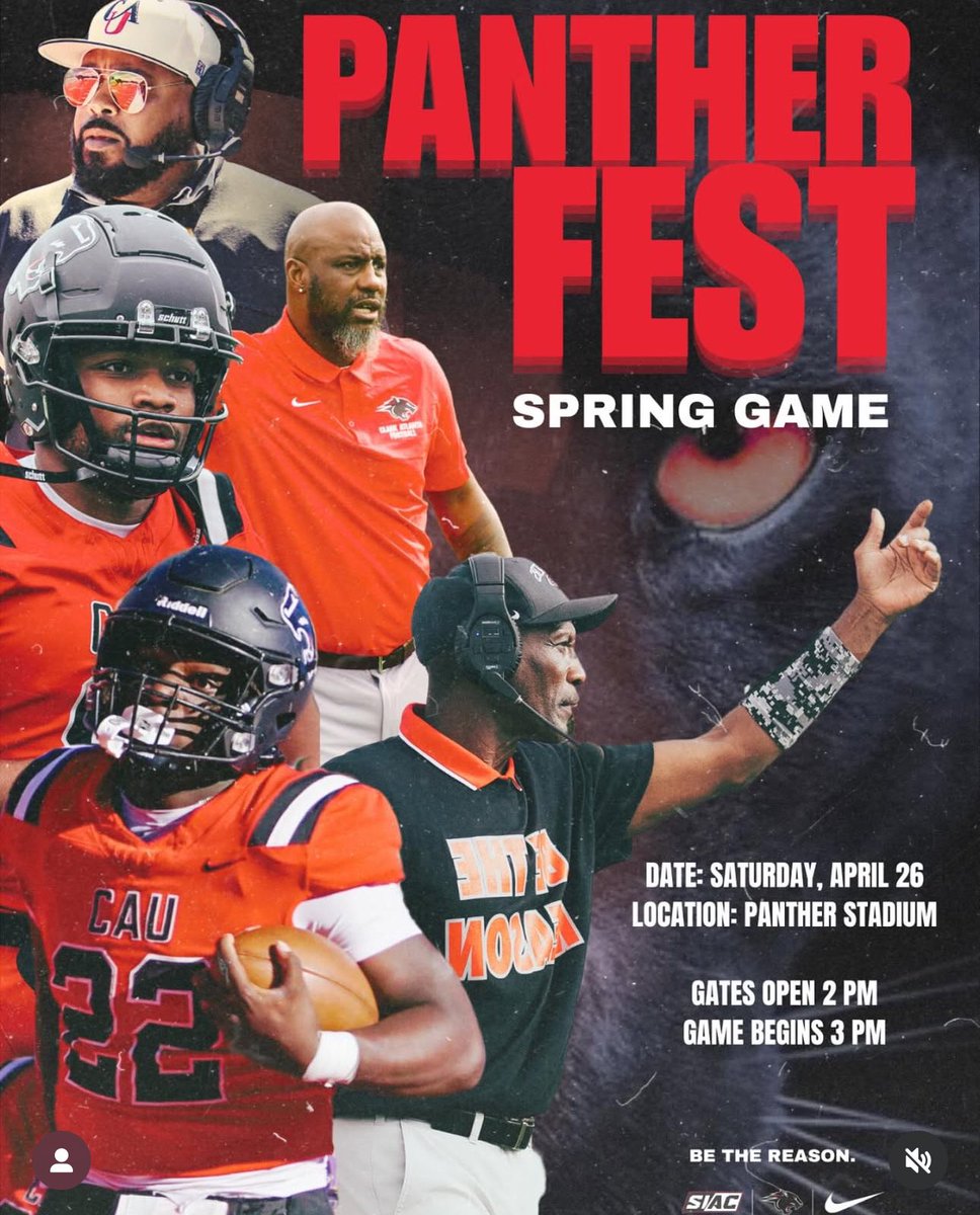 I really enjoyed the Spring Game/Junior Day/Panther Fest <a href="/CAU_Football/">Clark Atlanta Football</a>! Thank you Coaches @Teddyk95 <a href="/grindatlanta/">Kevin Pope</a> <a href="/MarvinCunningh2/">Marvin Cunningham</a> and @coachdjjackson! <a href="/PlayBookAthlete/">PLAYBOOK ATHLETE</a> <a href="/QBC_Atlanta/">QB Country Atlanta</a> <a href="/RecruitGeorgia/">Recruit Georgia</a> <a href="/Football_SWHS/">Southwest Football</a> <a href="/ExpoRecruits/">Expo Recruits</a>
