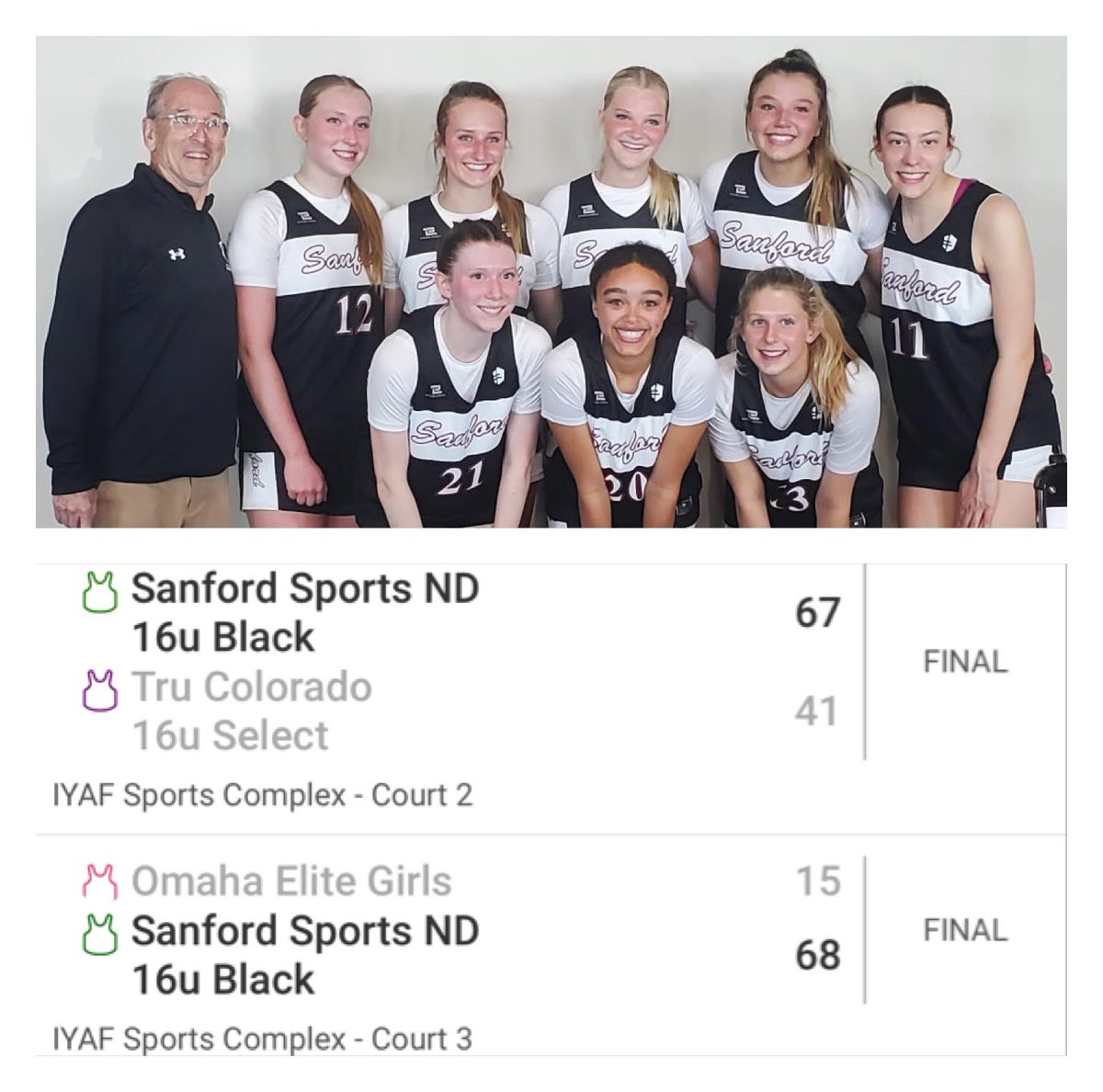 Terry Porter (@coachtporter) on Twitter photo Good first day in Des Moines for the Spring Showcase. Moving to bracket play on Sunday.
<a href="/sanfordhoopsfgo/">Sanford Sports Academy - Basketball Fargo</a> Good first day in Des Moines for the Spring Showcase. Moving to bracket play on Sunday.
<a href="/sanfordhoopsfgo/">Sanford Sports Academy - Basketball Fargo</a>