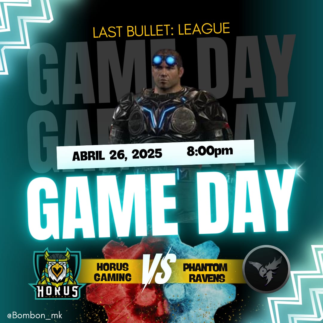Horus Gaming (@horusgaming6) on Twitter photo Hoy Iniciamos Nuestro Recorrido en la Liga , Previo al Presencial del torneo organizado por <a href="/TeeGamingOrg/">Tee Gaming</a>, Los esperamos en punto de las 8:00pm.
#LastBulletLeague
#GoHorus Hoy Iniciamos Nuestro Recorrido en la Liga , Previo al Presencial del torneo organizado por <a href="/TeeGamingOrg/">Tee Gaming</a>, Los esperamos en punto de las 8:00pm.
#LastBulletLeague
#GoHorus