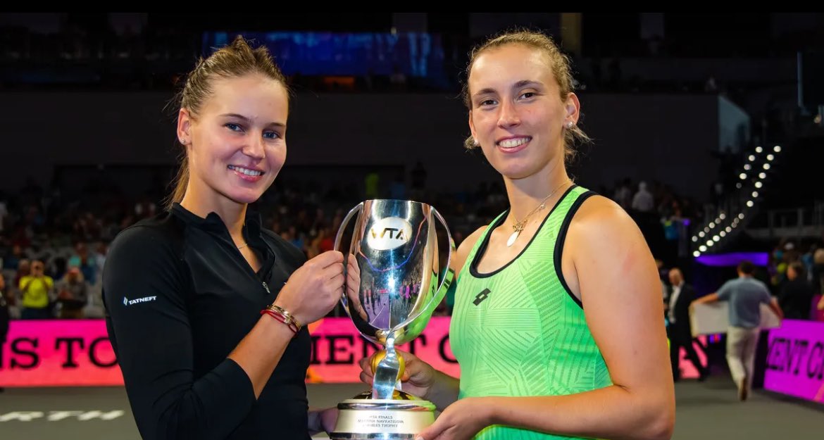 1u Kudermetova/Mertens doubles -114