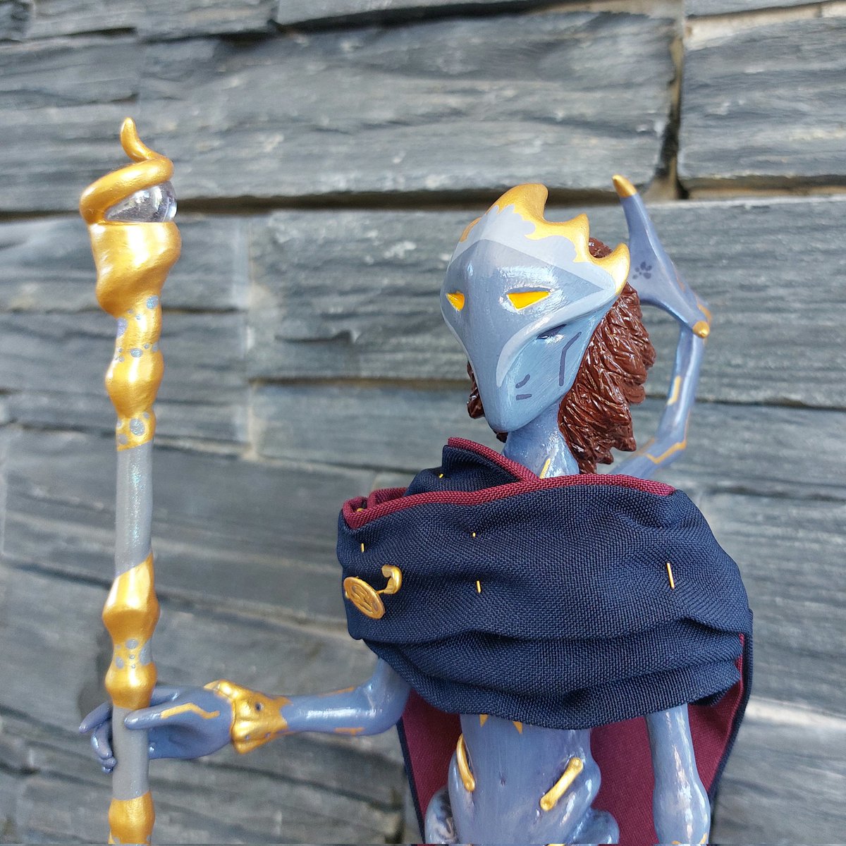 Pandelime's tweet photo. Viktor figurine I made from polymerclay ✨️

#arcane #viktorarcane https://t.co/VRXLDp8tfh