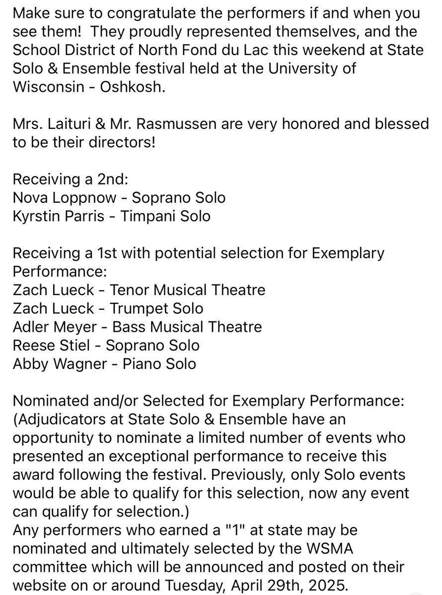 NFDL SCHOOLS tweet media