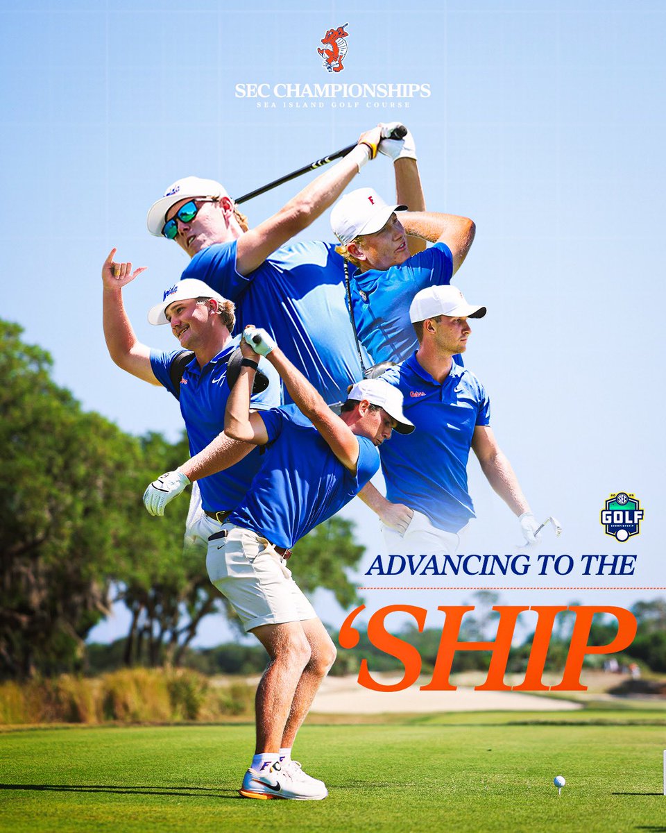GatorsGolf's tweet photo. Playing for an SEC Championship tomorrow. 🏆

#GoGators 🐊 https://t.co/HHGOidNeMB
