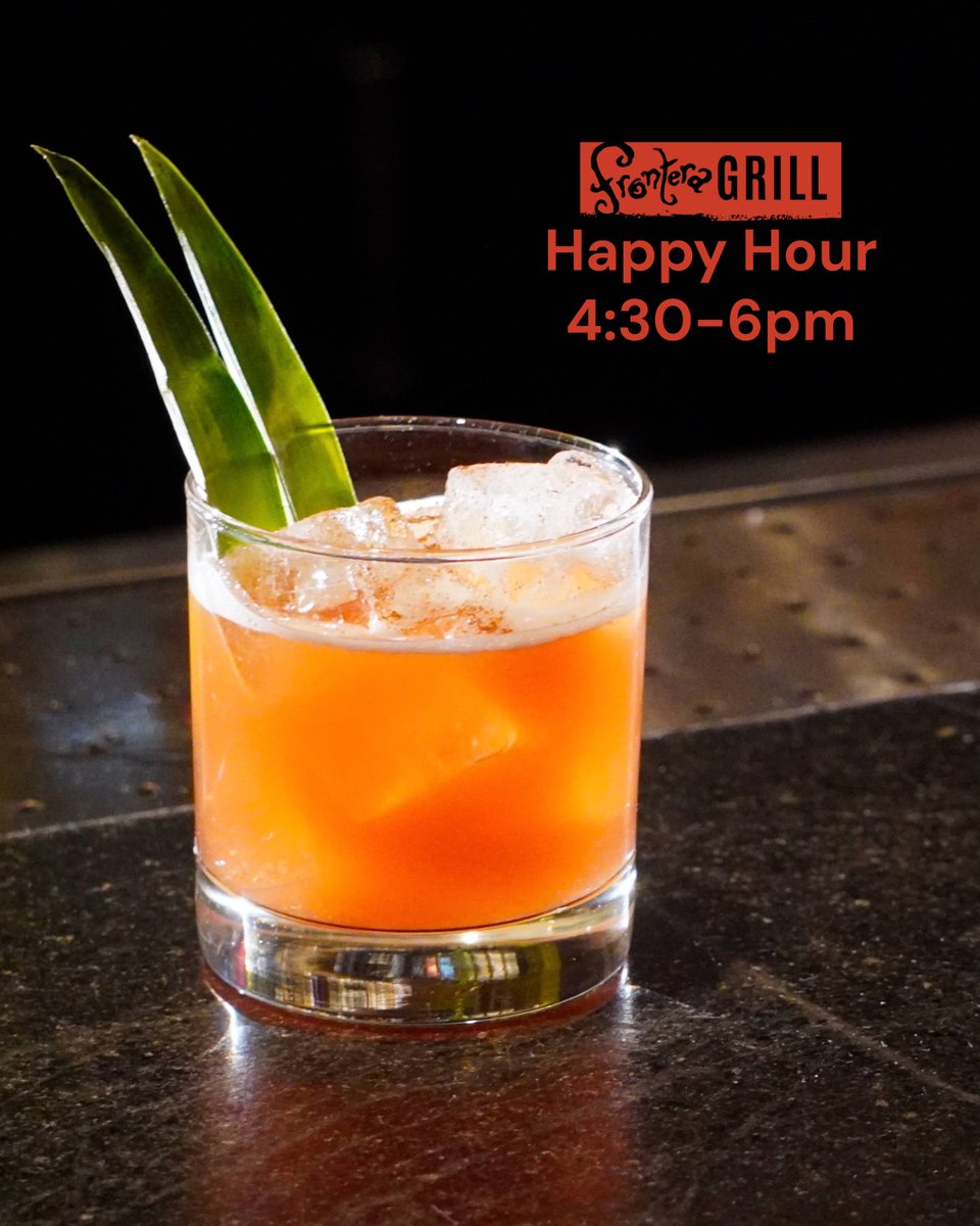 $10 Margaritas and beloved Frontera Classics, now available during the all-new Frontera Grill Happy Hour. Join us at the bar for from 4:30pm to 6:00pm, Tuesday through Saturday. Salud!