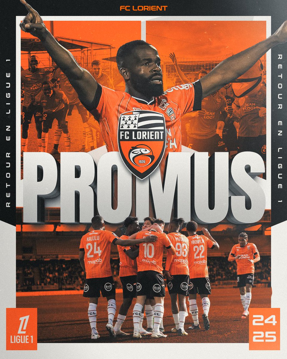 WE ARE FC LORIENT ‼️ 🧡🖤