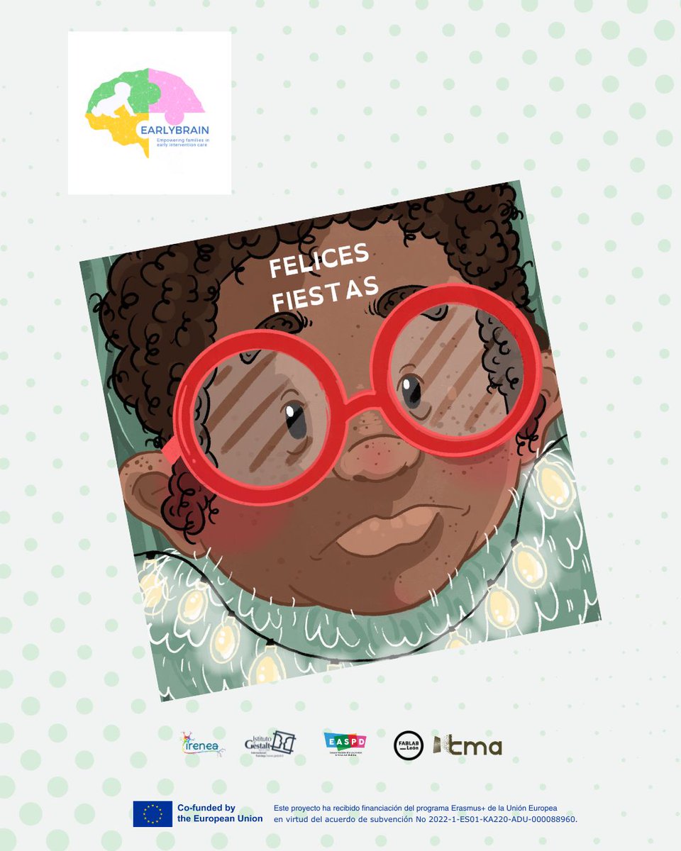 FabLabLeon's tweet photo. 📚🎄 ¡Nuevo libro del proyecto #EarlyBrain!
"Felices Fiestas" ayuda a familias a preparar a niños con discapacidades del desarrollo para cambios de rutina y celebraciones.
💡 Apoyos visuales, rutinas predecibles y estrategias para reducir la ansiedad.
🔗https://t.co/4sXYoTkkgM https://t.co/8rdrsDFSdJ