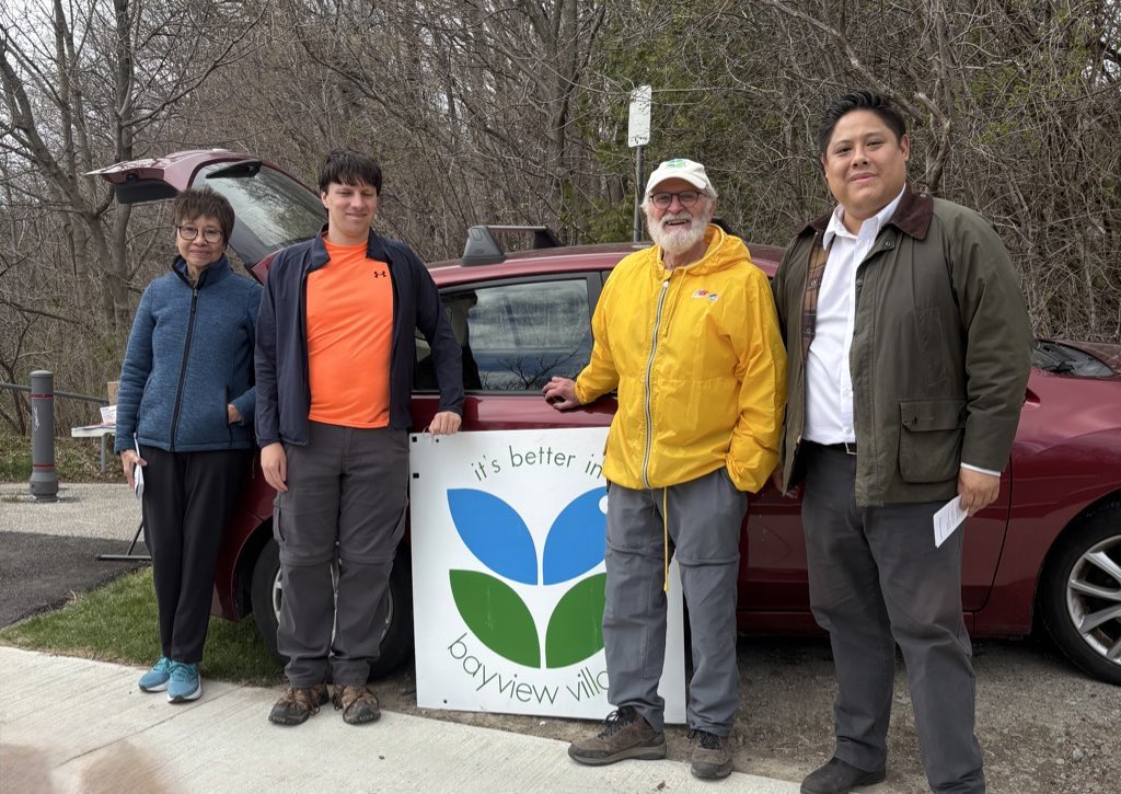 To celebrate Earth Week, I joined members of the <a href="/BVAssociation/">BVA</a> for their annual community cleanup. A big thank you to Monty McDonald for all your work organizing the cleanups for the past 20 years!