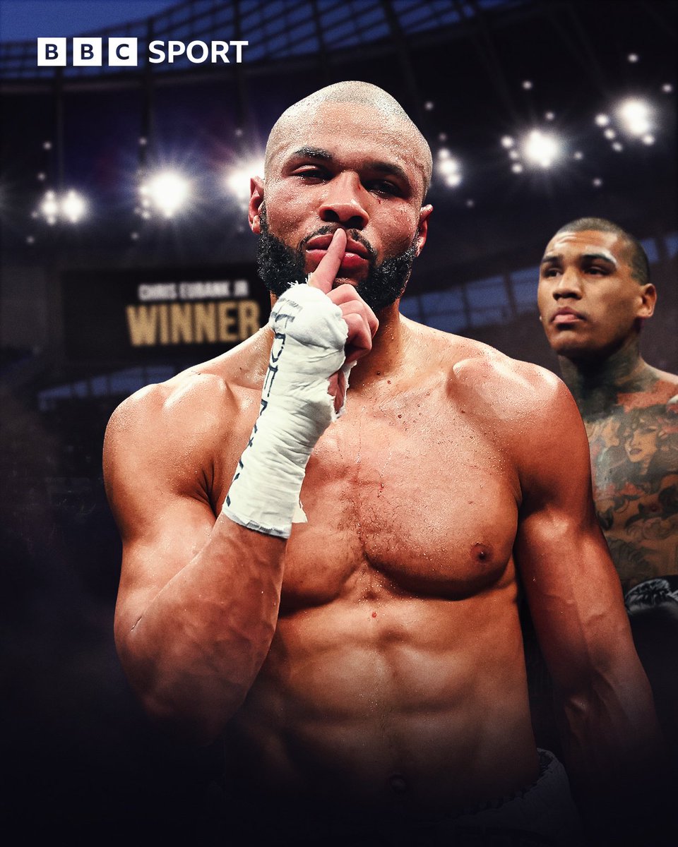 CHRIS EUBANK JR WINS BY UNANIMOUS DECISION! 💥

116-112
116-112
116-112

#EubankBenn