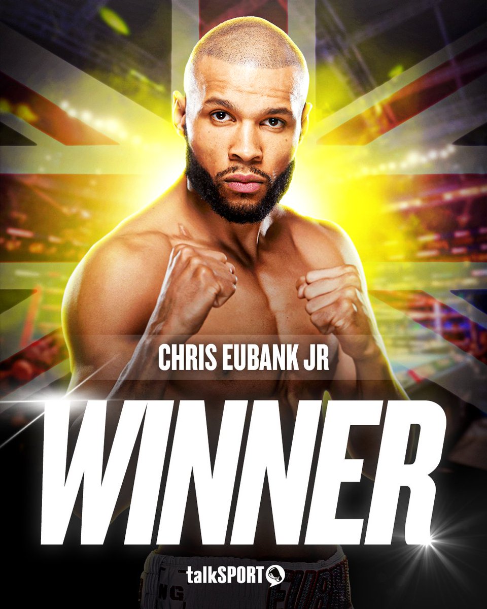 CHRIS EUBANK JR BEATS CONOR BENN! 😱🥊

It went the full 12 rounds, but Chris Eubank Jr has won by unanimous decision, settling the bitter 35-year rivalry. 

Make no mistake, we've just witnessed one of the best boxing fights ever... an all-time CLASSIC. 🔥

Give a ONE WORD