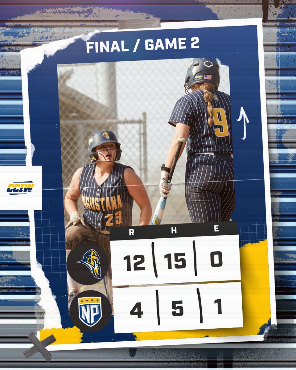 Augie gets the sweep on Senior Day!