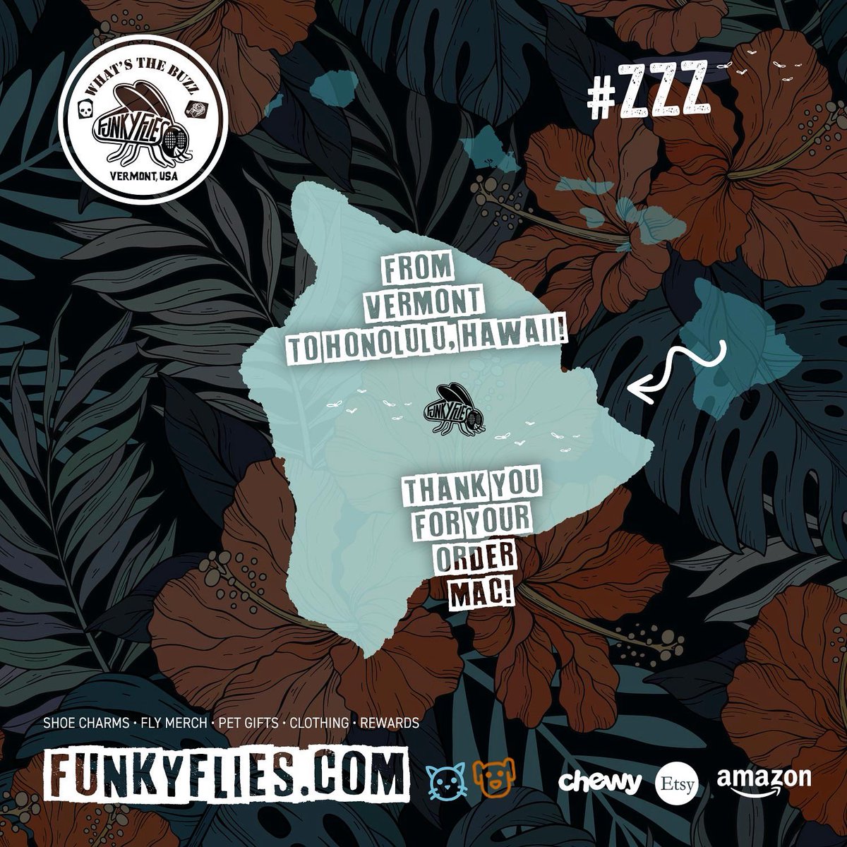 Funky Flies tweet media