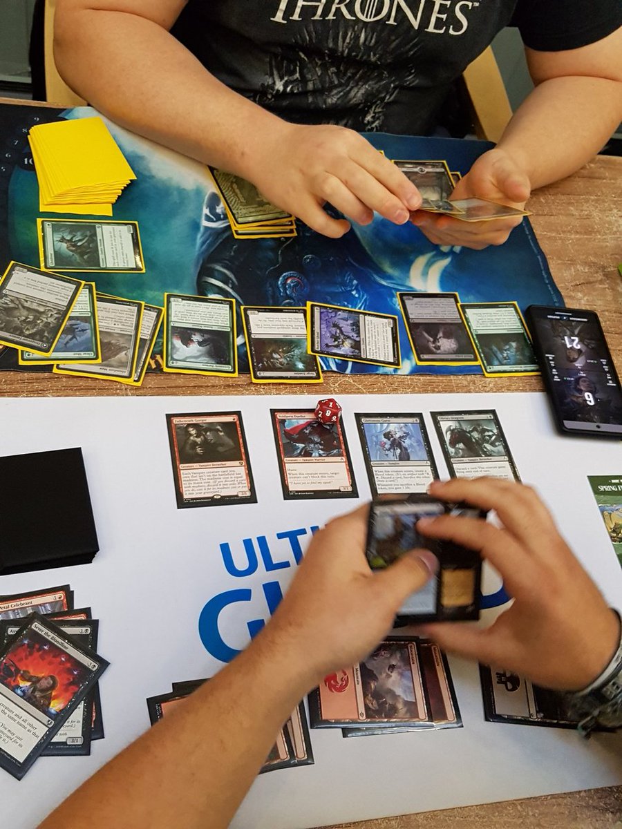 CTU_Koblenz's tweet photo. Friday Night Magic
Unser Spring Flourishes Draft vom vergangenen Freitag:
Gespielt wurde das Set Innistrad Remastered, mit tollen Bonus-Promo-Karten als Teilnehmerpreise.
Vielen Dank für das großartige Event
#FridayNightMagic #SpringFlourishesDraft #InnistradRemastered https://t.co/jlf4t0LTCb