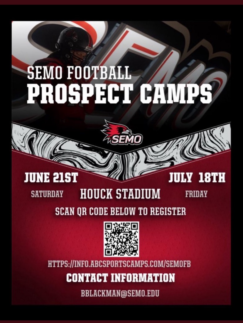 Caden Alderson (@cadenalderson) on Twitter photo Huge thanks to <a href="/CoachHolt67/">John Holt</a> for the <a href="/SEMOfootball/">SEMO Football</a> camp invitation.
<a href="/TCWarriors/">TomballChristianWarriors</a> <a href="/FiveStarGQB/">#TheFACTORY🏭</a> <a href="/TheQBTech/">J.P. Tillman</a> Huge thanks to <a href="/CoachHolt67/">John Holt</a> for the <a href="/SEMOfootball/">SEMO Football</a> camp invitation.
<a href="/TCWarriors/">TomballChristianWarriors</a> <a href="/FiveStarGQB/">#TheFACTORY🏭</a> <a href="/TheQBTech/">J.P. Tillman</a>