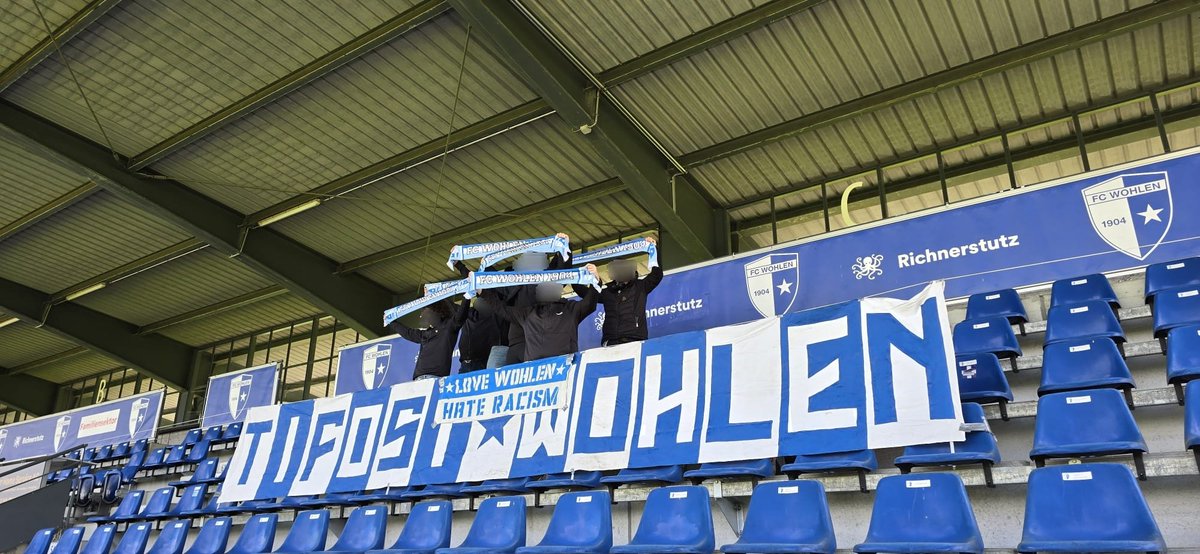 🗓26.04.2025
🏟Stadion Niedermatten
🚩Wohlen
🏆1. Liga
⚽️FC Wohlen - FC Solothurn
🥅1:3

Gab generell schon bessere Tage. Aber noch lebt der Traum. Weiter alles geben!