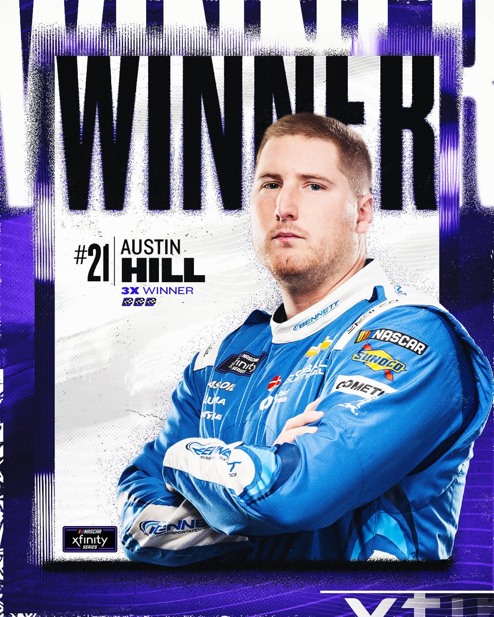 OFFICIAL: <a href="/_AustinHill/">Austin Hill</a> was the leader at the time of the caution.

He wins at <a href="/TALLADEGA/">Talladega Superspeedway</a>.