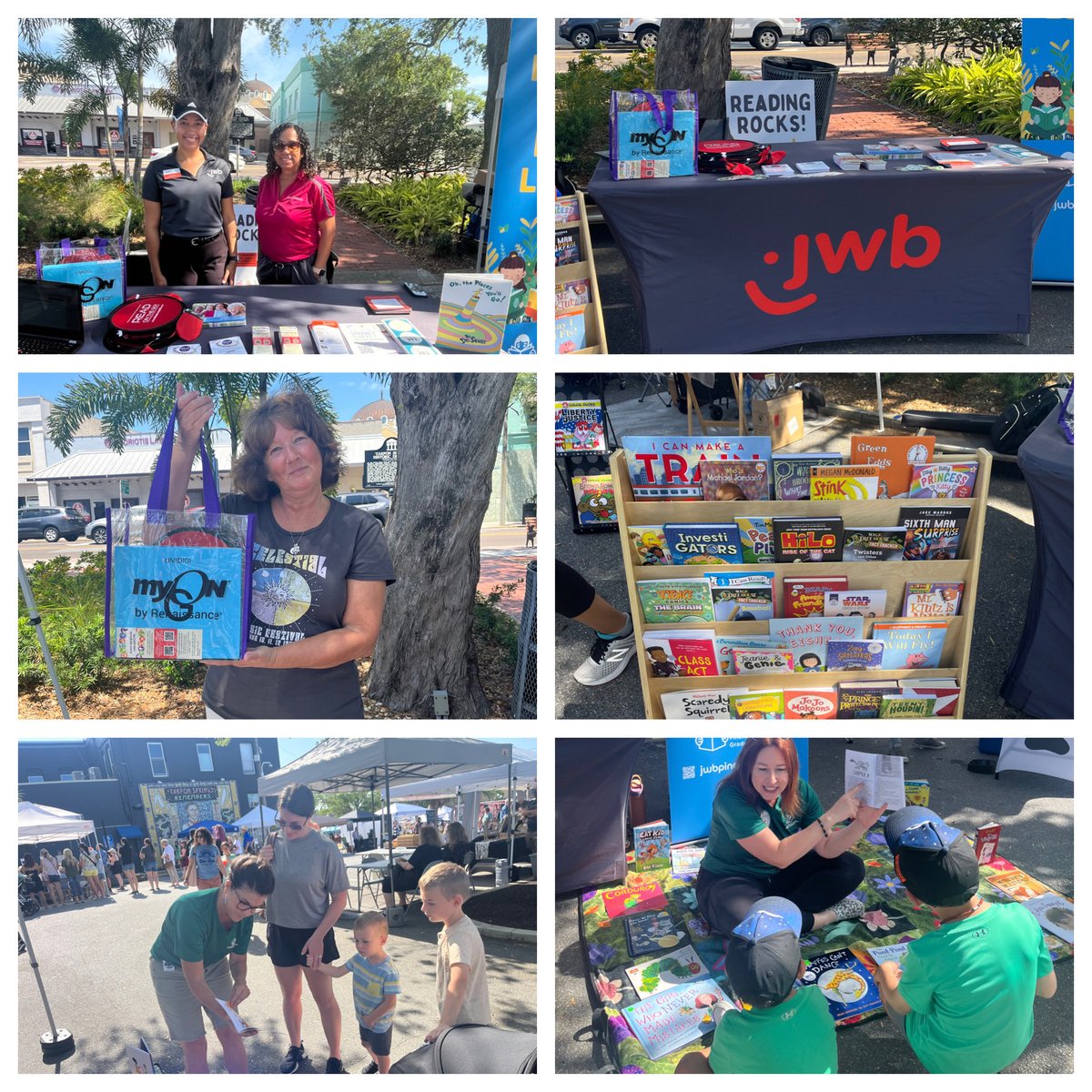 Irene Castro ๐ myON by Renaissance (@read4themind) on Twitter photo What a great day at Tarpon Springs Book Festival! Spend the day spreading the love of reading. Supporting JWB grade level reading campaigns! #ReadonmyON โฆ<a href="/ReadonmyON/">Read on myON</a>โฉ โฆ<a href="/JWBPinellas/">Juvenile Welfare Board</a>โฉ What a great day at Tarpon Springs Book Festival! Spend the day spreading the love of reading. Supporting JWB grade level reading campaigns! #ReadonmyON โฆ<a href="/ReadonmyON/">Read on myON</a>โฉ โฆ<a href="/JWBPinellas/">Juvenile Welfare Board</a>โฉ