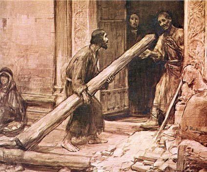 Alexalvz12's tweet photo. Un día rezaba en la iglesia semiderruida de San Damián.

Y escuchó de nuevo la voz:

“Francisco, ve y repara mi Iglesia, que está en ruinas.”

Primero pensó que era literal.

Recogió piedras. Levantó muros.

Pero con el tiempo, entendió: el llamado era mucho más profundo. https://t.co/l4rcYZ6usl