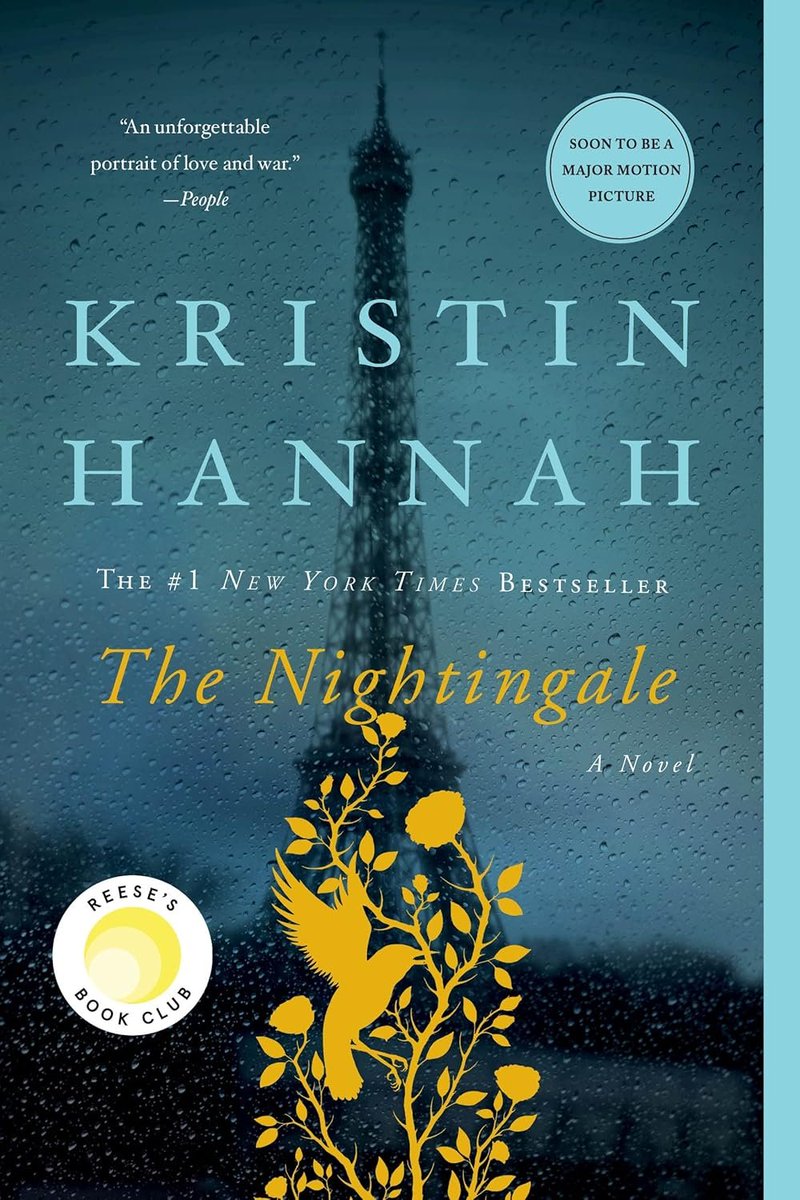 📚Book Recommendation📚
I just finished reading The Nightingale
by Kristin Hannah 

amzn.to/3S6fgf4

This is a very heartfelt and unforgettable book about love, loss, and strength. A must read!