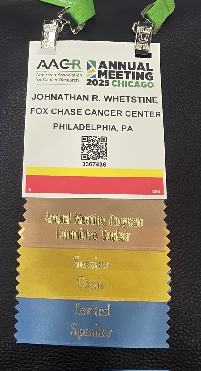 Whetstine Lab (@whetstinelab) on Twitter photo Excited to have been part of the <a href="/AACR/">AACR</a> #AACR25 co-chair organizing committee! Thanks to leadership & <a href="/AACR_CEO/">Margaret Foti, PhD, MD (hc)</a>.
Proud of meeting launch! Listening in Plenary to former Postdoc advisor Dr. Shi. Tomorrow Chair & Speak #ecDNA #amplification & #rearrangement major symposium
<a href="/CeiFccc/">@CEI-FCCC</a> Excited to have been part of the <a href="/AACR/">AACR</a> #AACR25 co-chair organizing committee! Thanks to leadership & <a href="/AACR_CEO/">Margaret Foti, PhD, MD (hc)</a>.
Proud of meeting launch! Listening in Plenary to former Postdoc advisor Dr. Shi. Tomorrow Chair & Speak #ecDNA #amplification & #rearrangement major symposium
<a href="/CeiFccc/">@CEI-FCCC</a>