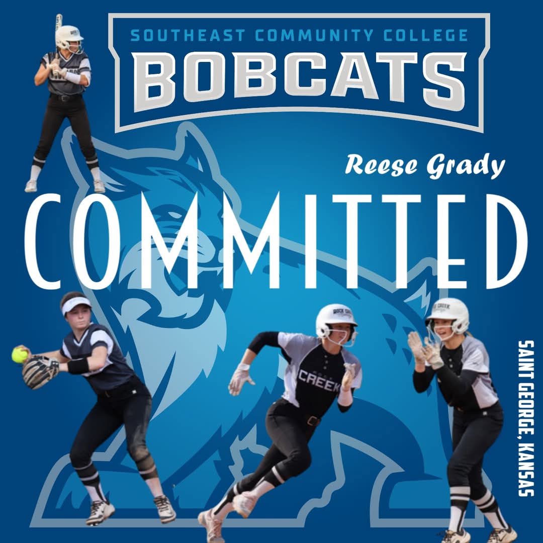 Excited to announce my verbal commitment to play softball at Southeast Community College. Go Bobcats!🤍💙

<a href="/SCCBobcats1/">SCC Bobcat Softball</a> <a href="/Glyte23g/">Gary Lytle</a>