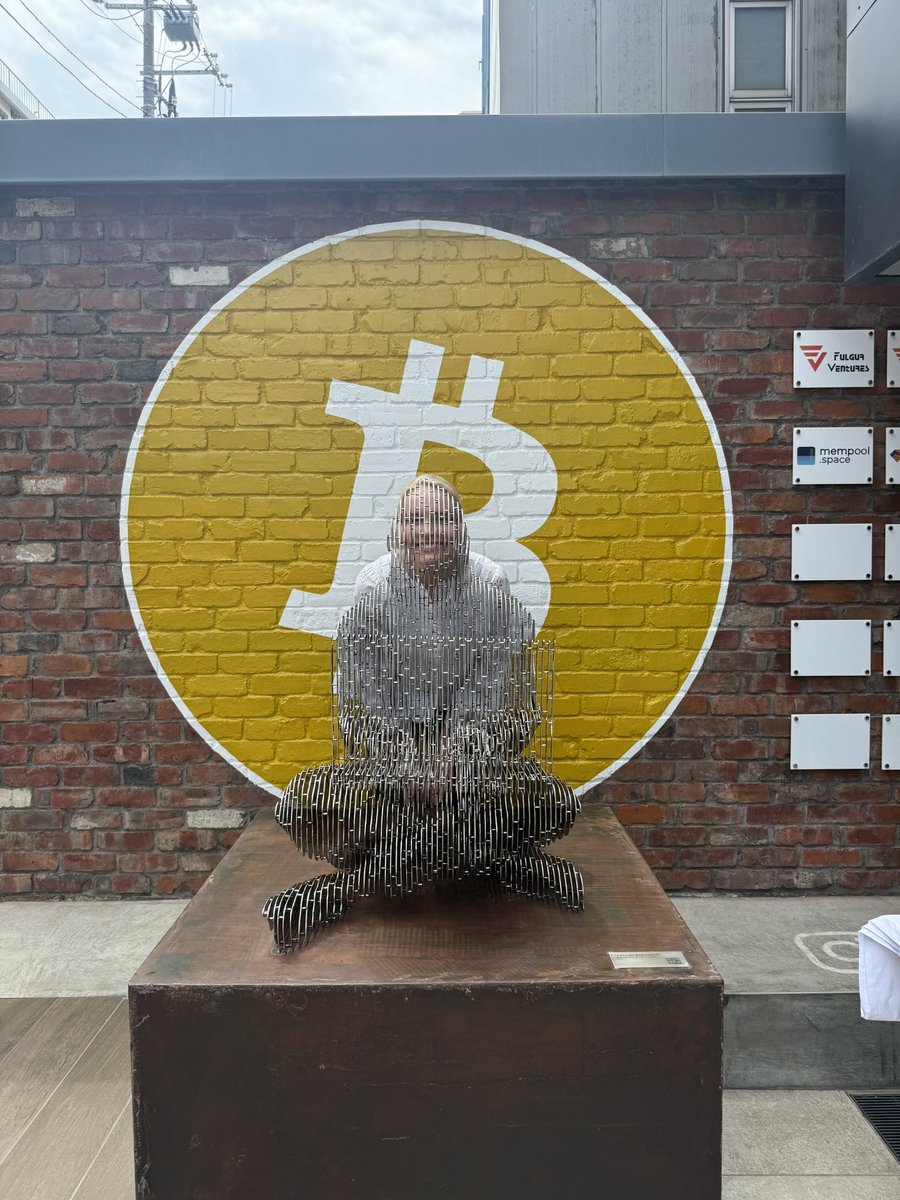 21MMforthe21st's tweet photo. What a gift to visit @PresidioBitcoin and @TYO_BitcoinBase this past week. These spaces are strengthening Layer Zero and the peer-to-peer community that is our world, translating “Bitcoin” into a message that will resonate for their communities. Incredible things beyond imagination will grow from these spaces! 

 “At these physical spaces, you’re not getting sold, you are getting taught, learning what I know, so that you can have the peace that I know.” - @TYO_BitcoinBase panel 

Thank you very much @HBerkoe, @moneyball, @_austin_f, @TerukoNeriki, @olegmikh1, @FulgurVentures, @FulgurventuresJ, @giacomozucco, @planb_network!