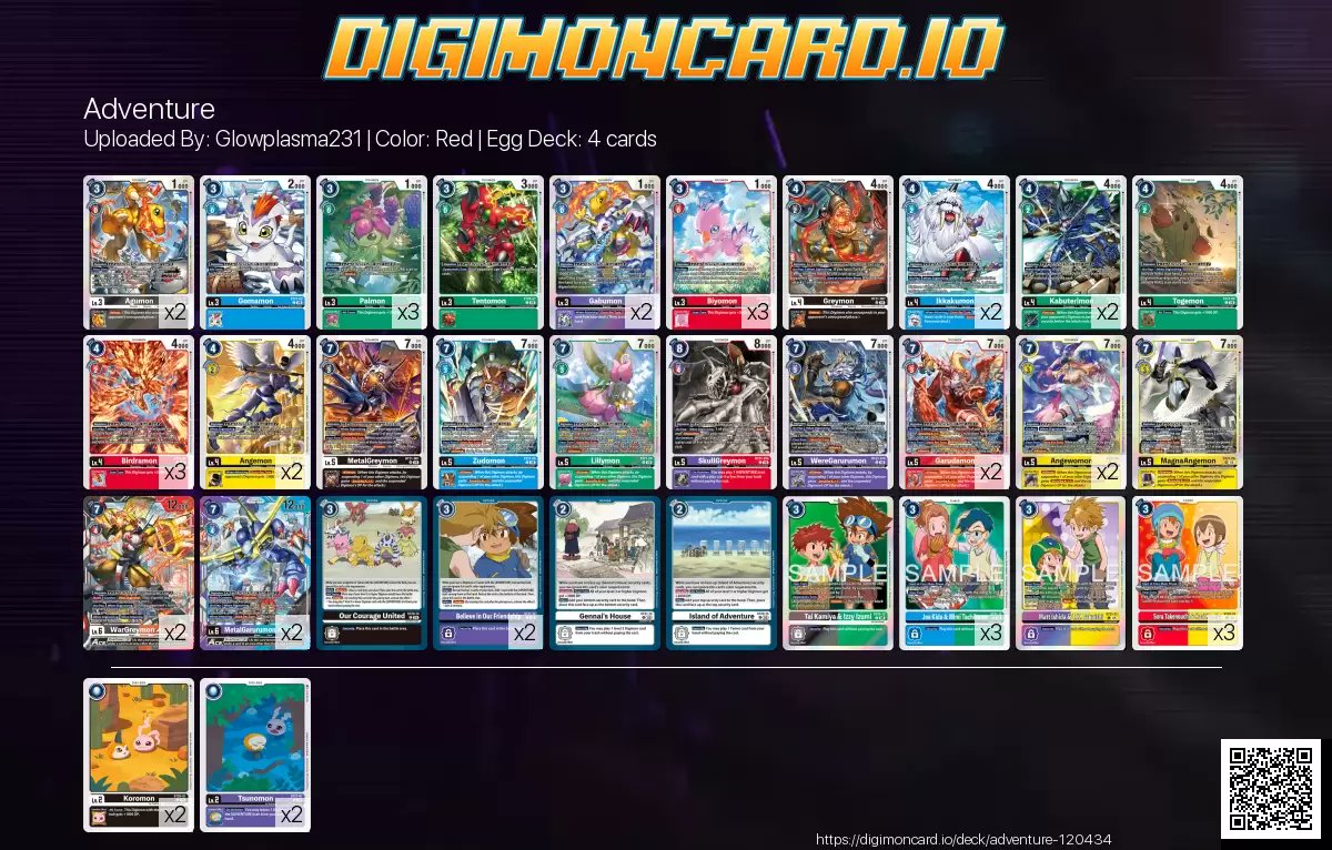 Adventure (Red)  https://t.co/CEoWEYQfTP #digimon #digimontcg #digimoncard