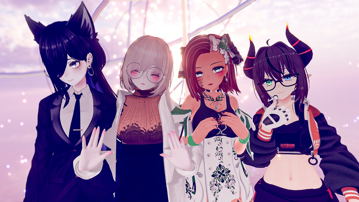 Kandake_Nest's tweet photo. Fantastic 4 🫡

#VRCHAT #vrchat #VRChat https://t.co/Iq1Dtjf3xC