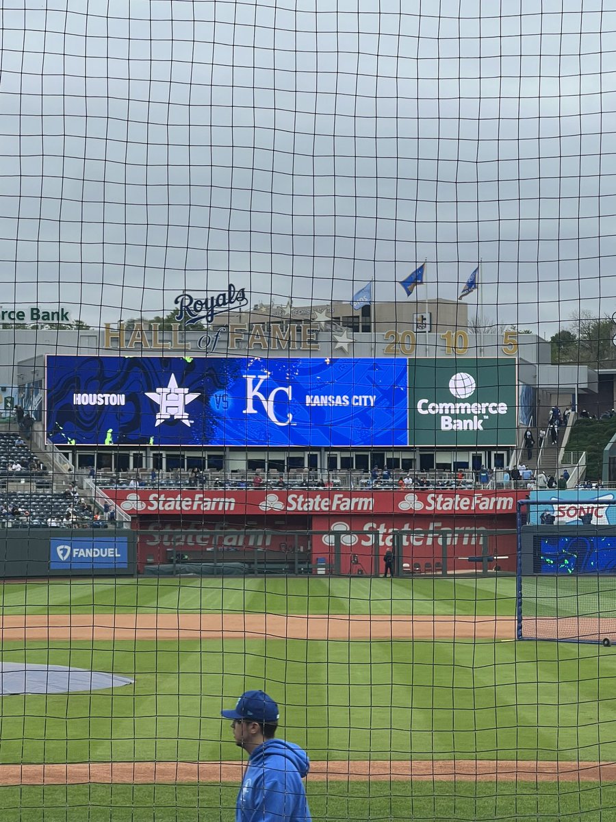 Jason Ayers (@jasonayerswwe) on Twitter photo Not bad seats! Let’s say a little prayer the weather holds! <a href="/Royals/">Kansas City Royals</a> <a href="/RoyalsAssist/">Royals Guest Service</a> Not bad seats! Let’s say a little prayer the weather holds! <a href="/Royals/">Kansas City Royals</a> <a href="/RoyalsAssist/">Royals Guest Service</a>