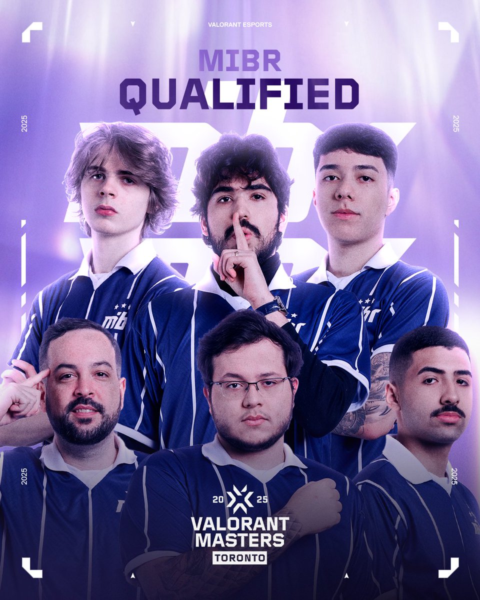 valesportsna's tweet photo. FIRST TEAM QUALIFIED! 

@MIBR take the series 2-0 and punch their ticket to Masters Toronto! #VCTAmericas https://t.co/pjbbc91mW1