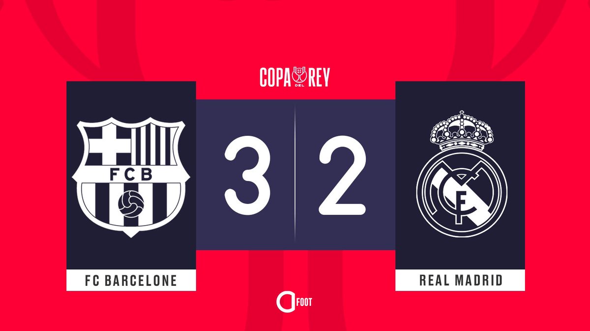 ⚽️ BUUUUUUUUUUTT DE JULES KOUNDÉ !!! 💙❤️

BARCELONE  3-2  REAL MADRID