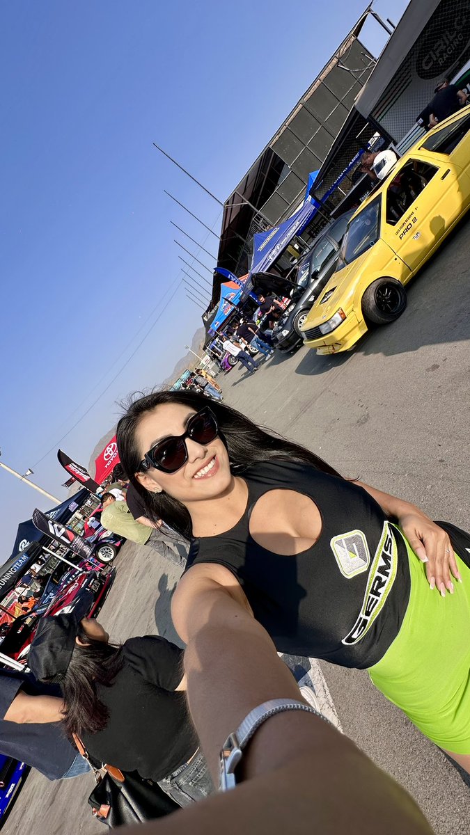 SthephanieVentu's tweet photo. ¡Hoy como anfitriona en el ProDrift en La Chutana!
Viviendo la emoción de la competencia de autos al máximo, gracias a Germsa.
¡Una jornada llena de velocidad, adrenalina y pasión por los fierros!
! #ProDrift #LaChutana #Germsa #Anfitriona #VelocidadTotal https://t.co/DLEU0GUZwD