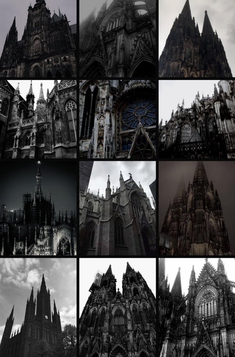 horrorsthetics's tweet image. gothic architecture