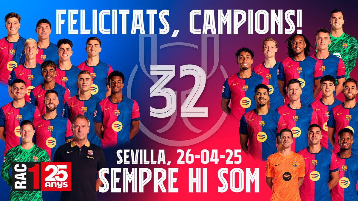FCBRAC1's tweet photo. #CopaRAC1 |  🏆 CAMPIOOOOOOOOOONS, CAMPIOOOOOOONS, CAMPIOOOOOOOOOOONSSS!! 

EL BARÇA ÉS CAMPIÓ DE COPAAAAAAAAA! EL REI DE COOOOOPES! 🔵🔴 https://t.co/JH1mQtMk60