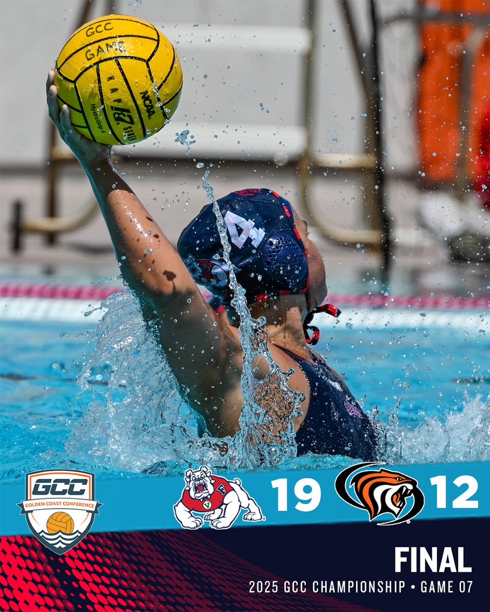 GCC Water Polo (@gccwp) on Twitter photo #GCCWaterPolo Championship Semifinal 1️⃣ FINAL: @fresnostatewp rolls into their fifth straight title game with a 19-12 win over <a href="/UOPWaterPoloU/">Pacific Water Polo</a> thanks to two-time MVP Brooke Ochoa's 10-point game. #ncaawaterpolo #GCCWaterPolo Championship Semifinal 1️⃣ FINAL: @fresnostatewp rolls into their fifth straight title game with a 19-12 win over <a href="/UOPWaterPoloU/">Pacific Water Polo</a> thanks to two-time MVP Brooke Ochoa's 10-point game. #ncaawaterpolo
