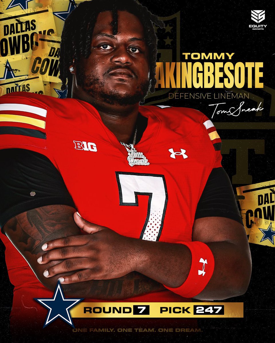 Equity Sports (@equitysports) on Twitter photo Welcome to the league, <a href="/famousstommm/">TOMMY AKINGBESOTE</a> ‼️ Your newest member of the <a href="/dallascowboys/">Dallas Cowboys</a> #cowboys Welcome to the league, <a href="/famousstommm/">TOMMY AKINGBESOTE</a> ‼️ Your newest member of the <a href="/dallascowboys/">Dallas Cowboys</a> #cowboys