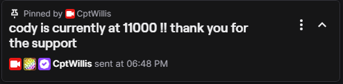 CptWilliss's tweet photo. THE BIG 11K! 🥳 https://t.co/ZXB4ij5Tzg