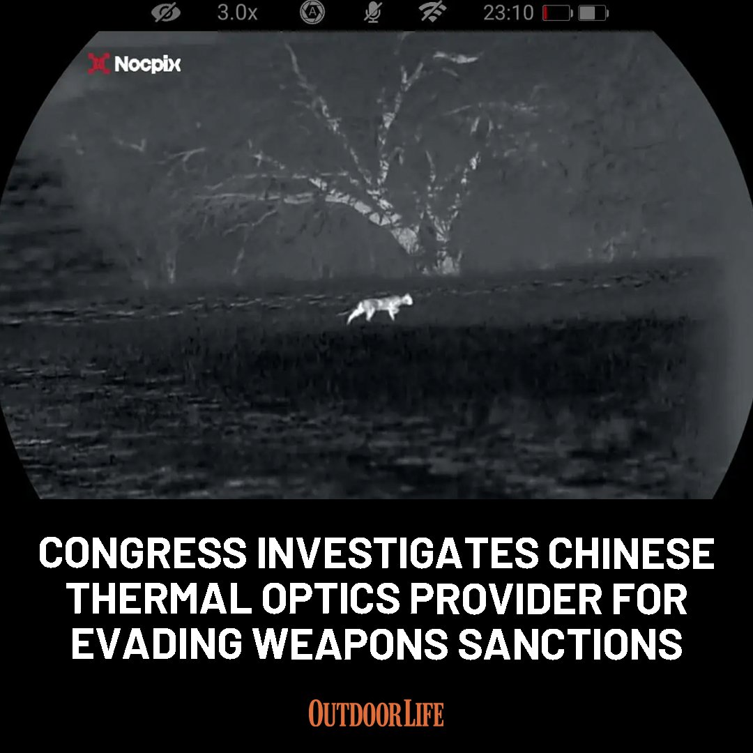 A Chinese company is being accused of evading last year’s sanctions by continuing to sell restricted thermal scopes in the U.S.: trib.al/PYkkSvj